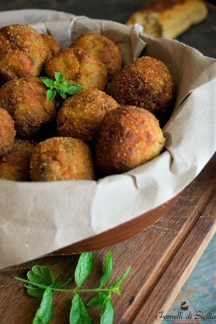 polpette-di-melanzane-fritte | Fornelli di Sicilia